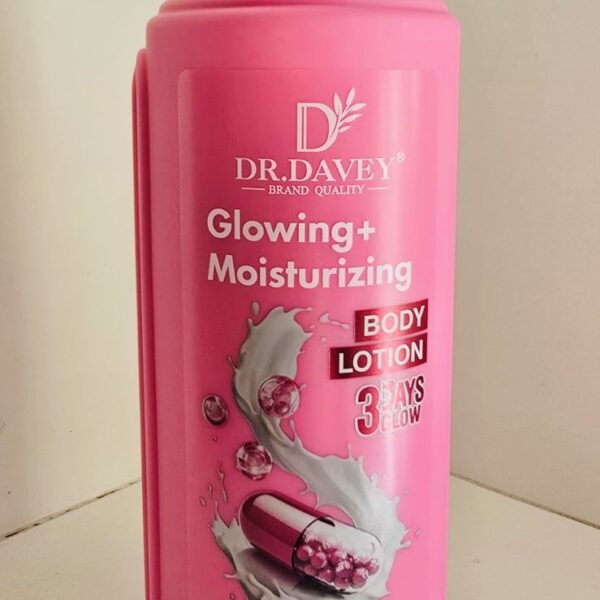 Dr Davey Glowing + Moisturizing Body Lotion 3 Days Glow! Large (500ml)